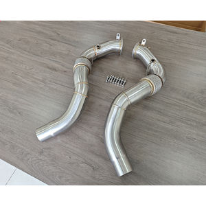 AKS downpipe สำหรับ <span class=keywords><strong>BMW</strong></span> 550I <span class=keywords><strong>650i</strong></span> M550i <span class=keywords><strong>N63</strong></span> 4.4T downpipe - Product Image 5