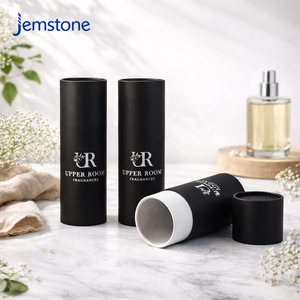 Caja de Cartón Kraft Cilíndrica Personalizada con Logotipo, Reciclable, para Suero para el Cuidado de la Piel, Tubo Redondo de Cartón para Cosméticos, Envase de Papel para Crema Facial y Perfume - Product Image 4
