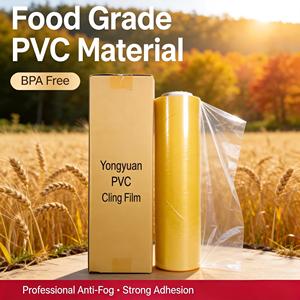 <span class=keywords><strong>Film</strong></span> alimentaire transparent en PVC de qualité alimentaire, rouleau de <span class=keywords><strong>film</strong></span> plastique écologique, <span class=keywords><strong>film</strong></span> de conservation non toxique pour la viande, les fruits de mer et la restauration - Product Image 6