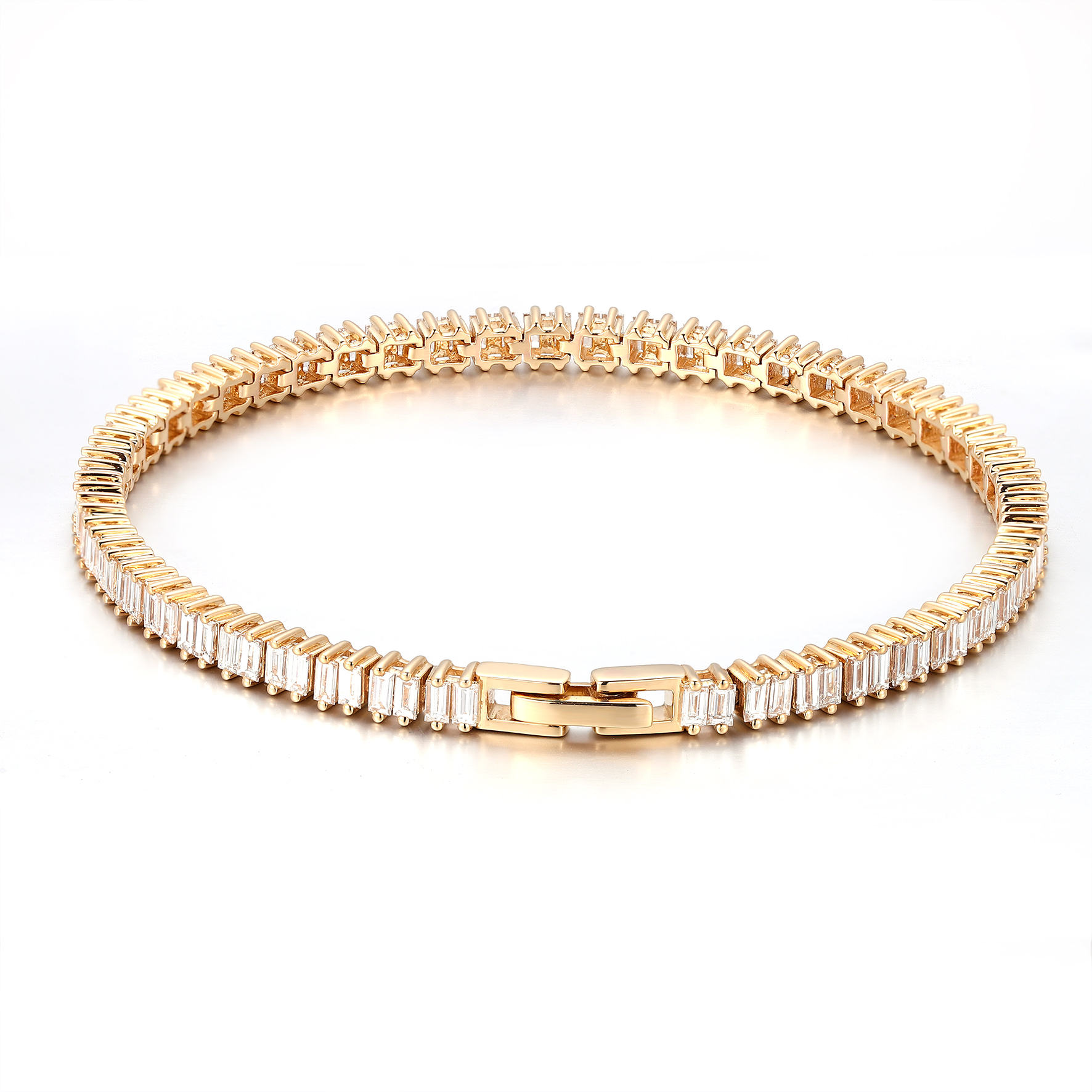 18K gold lab grown diamond Bracele