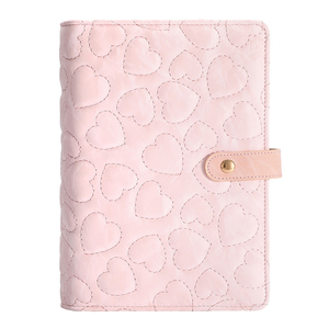 Cuir PU 145*215 Budget Classeur Avec Fermeture Éclair Cash Enveloppes Autocollants Portefeuille Feuilles Mobiles 6 Anneaux Budget Planner Classeurs Ensemble - Product Image 2