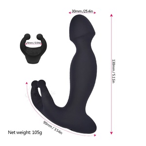 Trillingen G Punt Stimulatie Prostaat Massager Siliconen Anaal Plug Remote Controlled Vibrators Voor <span class=keywords><strong>Japan</strong></span> <span class=keywords><strong>Sex</strong></span> Meisjes - Product Image 4