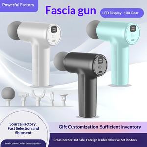 <span class=keywords><strong>Mini</strong></span> Pistola de Masaje Fascial, Masajeador Muscular para el Hogar, 100 Eléctrico, Pantalla LED Inteligente, Pistola de Masaje para Cuello, Batería Integrada - Product Image 5
