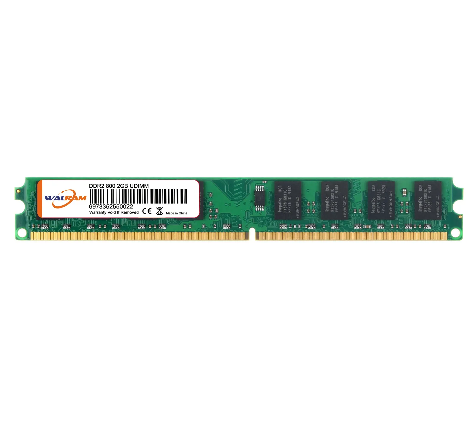 OEM Memory RAM โมดูลคอมพิวเตอร์เดสก์ท็อป2GB DDR2 800MHz PC2-6400 1.8V CL6ชิ้นส่วนคอมพิวเตอร์จำนวนมาก