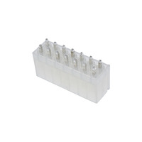 Prise à broche droite 4.2mm connecteur droit à broche solide 2P-24P Double rangée support de prise blanc connecteur de fil automobile