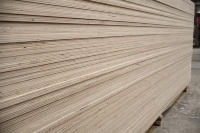 Plataforma de Madera de Caucho de Vietnam 4x8, Contrachapado Lijado por Ambos Lados, Superficie Plana