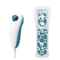 Contrôleur 2 en 1 + Nunchuk pour les jeux Nintendo Wii Télécommande sans fil