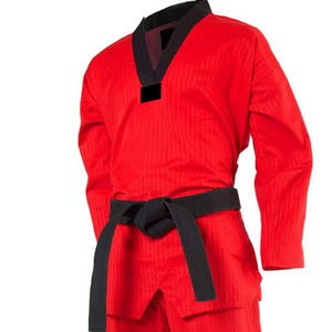 Nouveauté : Tenue d'arts martiaux, uniforme de karaté personnalisable pour les compétitions, confortable, respirant, léger, durable, 100% coton - Product Image 4