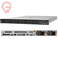 Serveur rack ThinkSystem SR635 V3 1U, processeur AMD 4e génération 128 cœurs, 12 DDR5 3 To 6400 MHz SATA pour la virtualisation de centre de données Lenovo