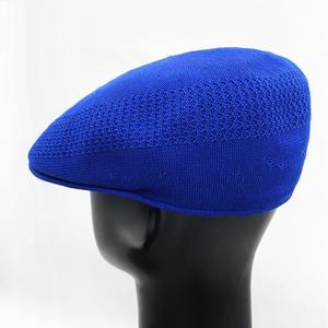 맞춤 자수 클래식 핫 세일 플랫 탑 아이비 캡 여름 남성 골프 스포츠 캡 유니섹스 니트 폴리에스터 통기성 베레모 - Product Image 4