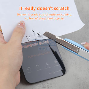 Vidrio templado antiestático ESD para iPhone 15 14 13 protectores de pantalla Super D para iPhone protector de pantalla de vidrio para <span class=keywords><strong>teléfono</strong></span> celular - Product Image 5