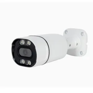 8MP安全闭路电视摄像机全彩运动警报录音4k监控IP子弹poe户外摄像机
