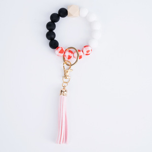 2025 usine en gros de haute qualité facile à nettoyer perles de Silicone colorées dents de bébé meulage jouets à mâcher perles - Product Image 4