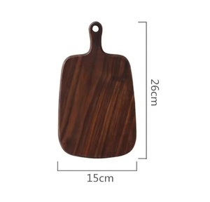 <span class=keywords><strong>Planche</strong></span> à découper rectangulaire en bois massif, écologique et durable, avec poignée, pour une utilisation en cuisine - Product Image 5