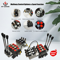 Katup Kontrol Jarak Jauh Nirkabel Elektro Hidraulik DCV100 Distributor Arah Profesional Hidraulik Elektro Industri