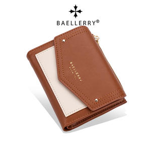 Monedero De Dama Mujerマルチカードスロットスリムジッパーレディースかわいい財布コイン財布女性用ビフォールド小さなPortemonnaie子供用財布 - Product Image 4