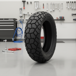 Pneu de moto <span class=keywords><strong>Scrambler</strong></span> Style 130/70-13, pneu arrière Vintage <span class=keywords><strong>Tracker</strong></span> 130/70-13, pièces de moto personnalisées - Product Image 1
