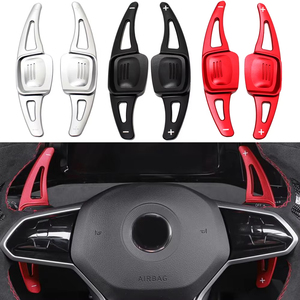 Pour VW <span class=keywords><strong>Golf</strong></span> <span class=keywords><strong>8</strong></span> MK8 <span class=keywords><strong>R</strong></span> GTI <span class=keywords><strong>R</strong></span> <span class=keywords><strong>Line</strong></span> ABS Extension de palettes de changement de vitesse pour volant de voiture Tiguan Passat Atlas CC Accessoires - Product Image 2