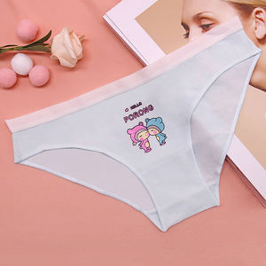 Culottes pour adolescentes, imprimées de dessins animés personnalisés ODM, ultra douces, taille basse, en tricot, mignonnes - Product Image 4