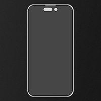 Protection d'écran de confidentialité de haute qualité, dureté 9H, pour iPhone 11 12 13 14 15 Pro Max, protection d'écran de confidentialité professionnelle