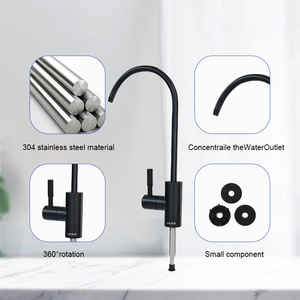 Robinet de cuisine Bingtao en acier inoxydable 304, finition brossée, purificateur d'eau potable directe monobloc - Product Image 4