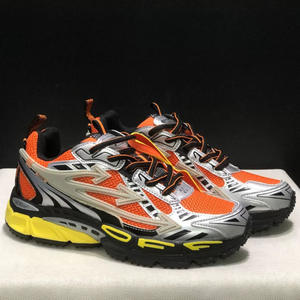 2025 Sneaker transfrontaliera fuori stagione per il tempo libero marrone giallo con fondo spesso vento alpinismo attraverso la rete di innalzamento della Torre - Product Image 4