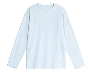 Camiseta de <span class=keywords><strong>Yoga</strong></span> para Mujer, Mezcla de Algodón y Lino Transpirable, Manga Larga, Corte Holgado, Camisa Deportiva, Comodidad Transpirable - Product Image 5