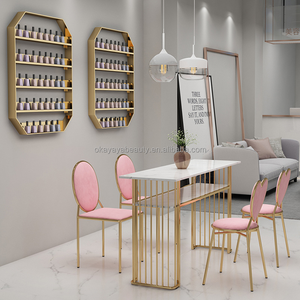 Silla <span class=keywords><strong>de</strong></span> pedicura <span class=keywords><strong>de</strong></span> estilo europeo, escritorio <span class=keywords><strong>de</strong></span> manicura con clavos <span class=keywords><strong>de</strong></span> Metal + mesas con silla, nuevo diseño, <span class=keywords><strong>2022</strong></span> - Product Image 4