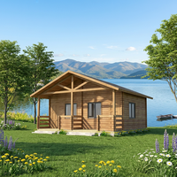 NOUVEAU 2026 – Grande Maison de Vacances Préfabriquée en Bois Personnalisable – Ferme, Villa, Chalet
