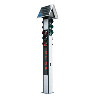 Feux de signalisation intégrés pour passage piétons avec compte à rebours rouge-vert, écran LED 300mm 400mm, Semaforos