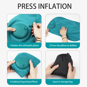 Waterproof Lightweight Portable Camping Travel <strong>Pillow</strong> Rectangular Inflatable <strong>Pillow</strong> - Product Image 6