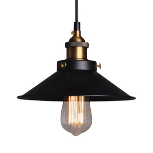 Art en fer noir, style industriel rétro, petite robe noire, lustre, café, bar, magasin de vêtements, commerce, usine - Product Image 4