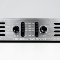 Amplificateur de puissance audio numérique K2 professionnel 200W 2 canaux classe D préamplificateur DJ Audio amplificateur de son système de processeur