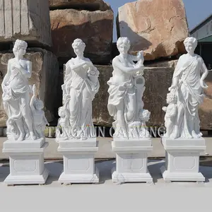 Outdoor Ancient Greek Famous Goddess Sculpture Granite Marble Nude Venus Statue