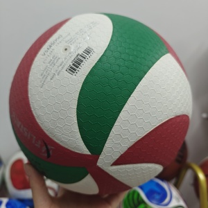 Ballon de volley-ball de compétition personnalisable, taille officielle 5, fabriqué en cuir PU doux de qualité supérieure - Product Image 4