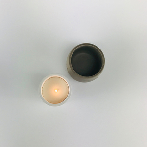 Nhà Cung cấp nhà máy xi lanh hình dạng trang trí nội thất tealight bê tông nến Jar xi măng hiện đại người giữ ngọn nến - Product Image 5