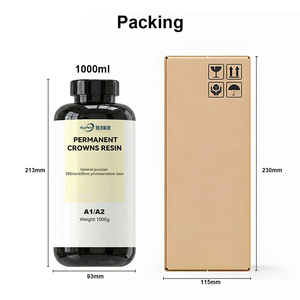 Résine céramique bio-nano Over-Crown pour couronnes et bridges dentaires imprimés en 3D, pureté 100 %, durée de conservation de 36 mois - Product Image 6