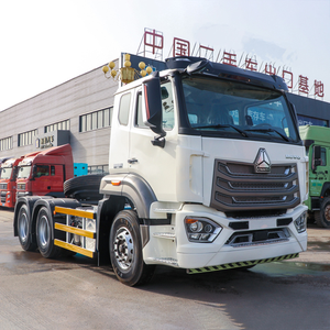 รถบรรทุกหัวลาก Howo N7 ซีรีส์ มือสอง สำหรับงานหนัก เกียร์อัตโนมัติ ยูโร 6 6x4 พร้อมระบบกันสะเทือนแบบลมและกล้องมองหลัง - Product Image 4