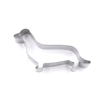 Ensemble de 4 emporte-pièces en acier inoxydable, emporte-pièces pour animaux pour la pâtisserie ou les décorations de fête