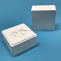 Brique d'aromathérapie en plâtre non parfumée personnalisable avec logo, diffuseur d'huiles essentielles en gypse