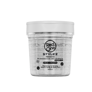 Gel para el Cabello con Aceite de Coco Redone Stylez 483ml, Fijación Fuerte, Gel de Peinado Profesional para Todo Tipo de Cabello, Tamaño Económico, Gel Cera Hidratante - Product Image 1