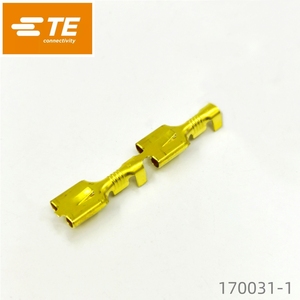 Ban đầu Faston 250 thiết bị đầu cuối 170031-1 TE dây để Hội Đồng Quản trị thẳng Brass uốn 20-14 AWG liên hệ với để bán - Product Image 6