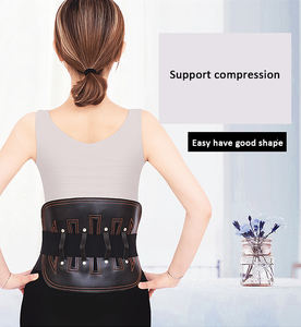 Soporte <span class=keywords><strong>Lumbar</strong></span> Médico para Hombre y Mujer, <span class=keywords><strong>Almohadilla</strong></span> Térmica, Transpirable, Antideslizante, Soporte PARA LA Cintura, Nuevos Productos - Product Image 5