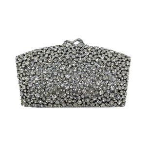 Women Rhinestones <b>Wedding</b> <b>Clutch</b> Purse Detachable Chain Crystal Evening Bag Elegant Handbag for Night Out Party - Product Image 5