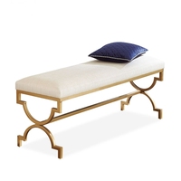 Banc long moderne et simple de style nordique, tabouret de luxe pour poser les chaussures, pour chambre à coucher, bout de lit, école, hôpital, hôtel - Livraison à domicile