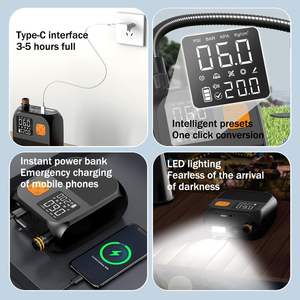 Pompe à <span class=keywords><strong>air</strong></span> sans fil SUP 8000mAh Gonfleur de pneu électrique portable à écran tactile à double étage <span class=keywords><strong>pour</strong></span> kayaks <span class=keywords><strong>Compresseur</strong></span> <span class=keywords><strong>d</strong></span>'<span class=keywords><strong>air</strong></span> SUP - Product Image 5