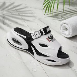 Sandales de plage pour hommes, sportives, souples, élastiques, en EVA pour un confort amortissant, légères, résistantes à l'usure, faciles à enfiler, confortables, respirantes, pour les sports de plein <span class=keywords><strong>air</strong></span> - Product Image 2