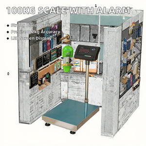 100 किलोग्राम 200 किलो 500 किलो इलेक्ट्रिक प्लेटफॉर्म बेंच वेट स्केल के साथ एडा ए 12 ई सूचक अनुकूलन योग्य ओएम - Product Image 3