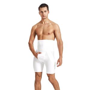 Compresión Adelgazamiento Ropa interior Cintura alta Entrenador Corsé Cinturón de vientre Hombres Pantalones cortos de control de barriga - Product Image 1
