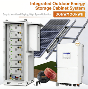 <b>Energy</b> <b>Storage</b> <b>System</b> Solar Grid-connected Off-grid 30kw 105KWH Photovoltaic Lithium Ion IP54 Liquid Cooling Charging Integrated - Product Image 1